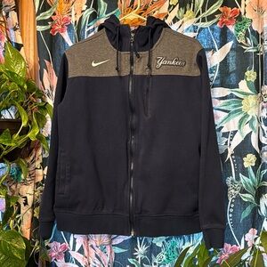 Men’s Nike BSBL Yankees zip hoodie sweatshirt L